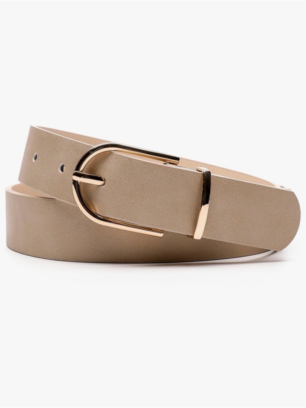Earnda Faux Leather Belt